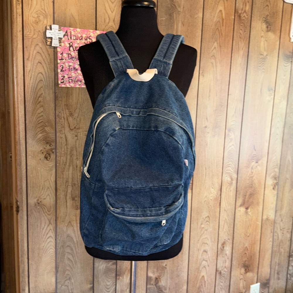 Made in the USA Denim Backpack
